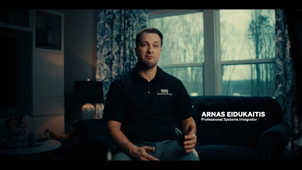 American AV cinematic video interview